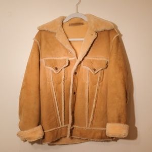 Vintage Levi Rare Olympic Shearling Sherpa JacketM